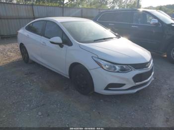  Salvage Chevrolet Cruze
