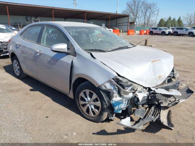  Salvage Toyota Corolla