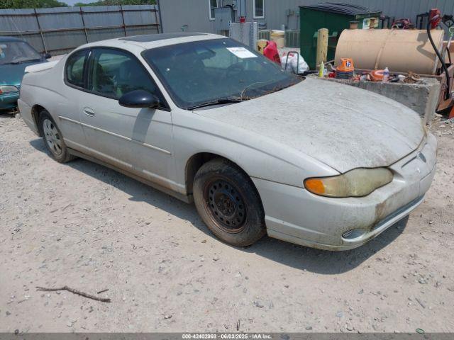  Salvage Chevrolet Monte Carlo