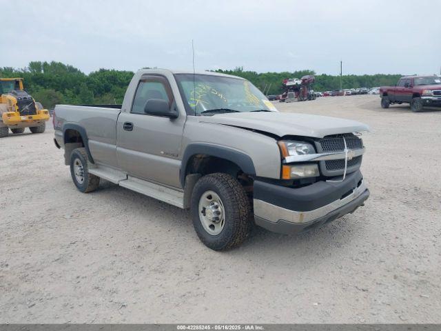  Salvage Chevrolet Silverado 2500