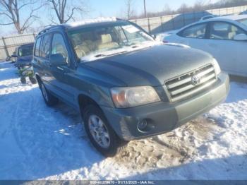  Salvage Toyota Highlander