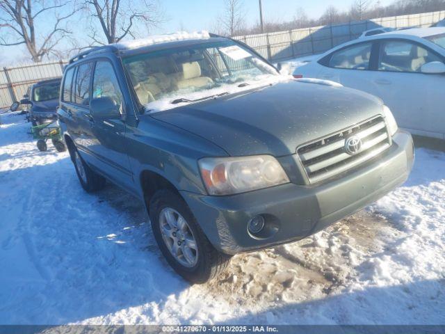  Salvage Toyota Highlander