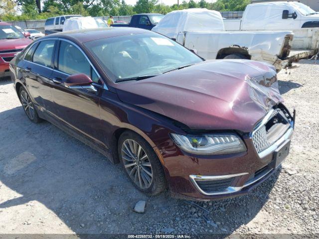  Salvage Lincoln MKZ
