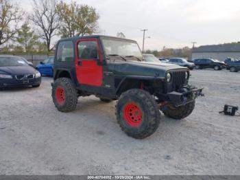  Salvage Jeep Wrangler