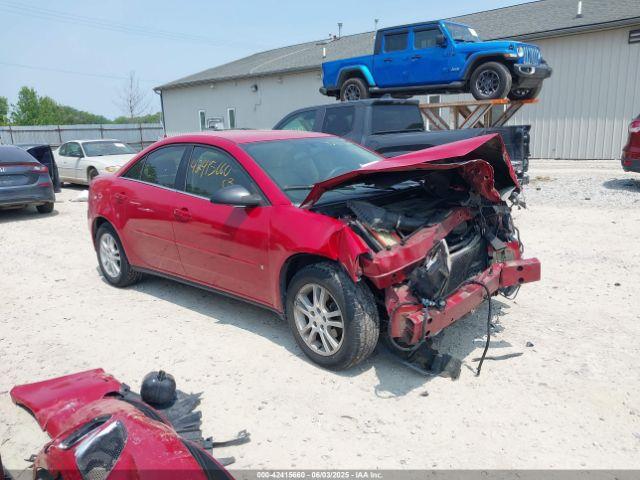  Salvage Pontiac G6