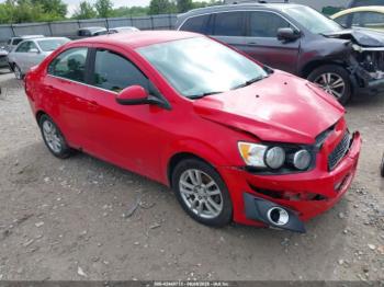  Salvage Chevrolet Sonic