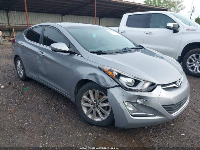  Salvage Hyundai ELANTRA