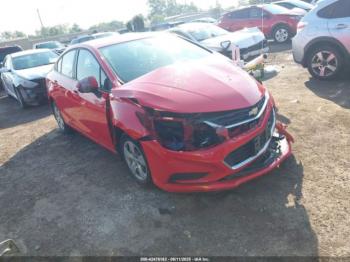  Salvage Chevrolet Cruze