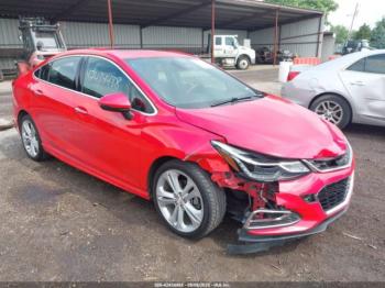  Salvage Chevrolet Cruze