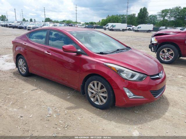  Salvage Hyundai ELANTRA