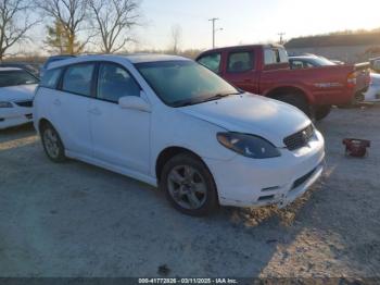  Salvage Toyota Matrix