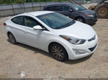  Salvage Hyundai ELANTRA