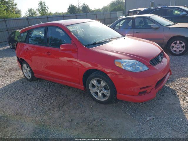  Salvage Toyota Matrix
