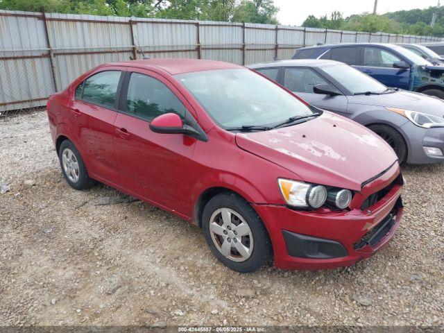  Salvage Chevrolet Sonic