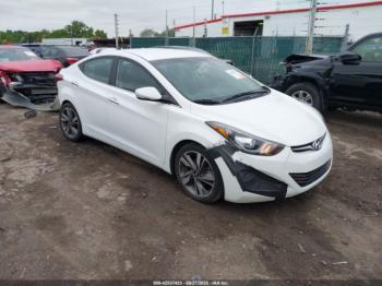  Salvage Hyundai ELANTRA