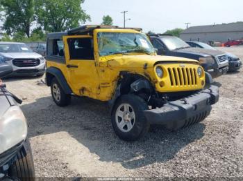  Salvage Jeep Wrangler