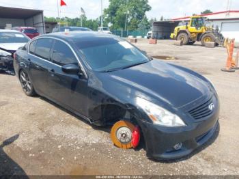  Salvage INFINITI G37x