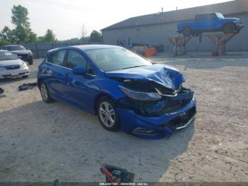  Salvage Chevrolet Cruze