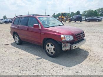 Salvage Toyota Highlander
