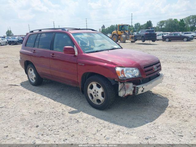 Salvage Toyota Highlander