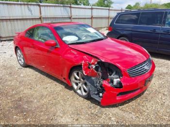  Salvage INFINITI G35