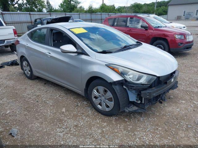  Salvage Hyundai ELANTRA