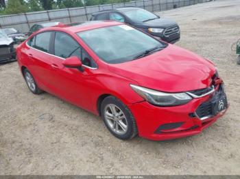  Salvage Chevrolet Cruze