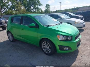  Salvage Chevrolet Sonic