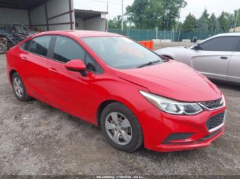  Salvage Chevrolet Cruze