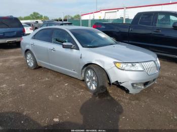  Salvage Lincoln MKZ Hybrid