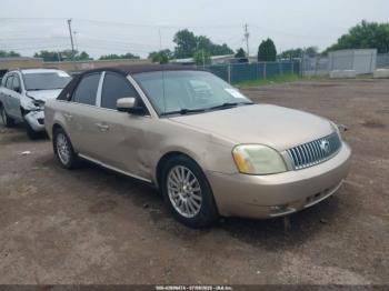  Salvage Mercury Montego