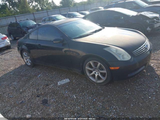  Salvage INFINITI G35