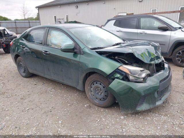  Salvage Toyota Corolla