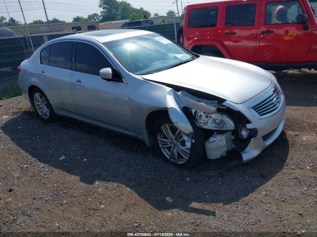  Salvage INFINITI G37x