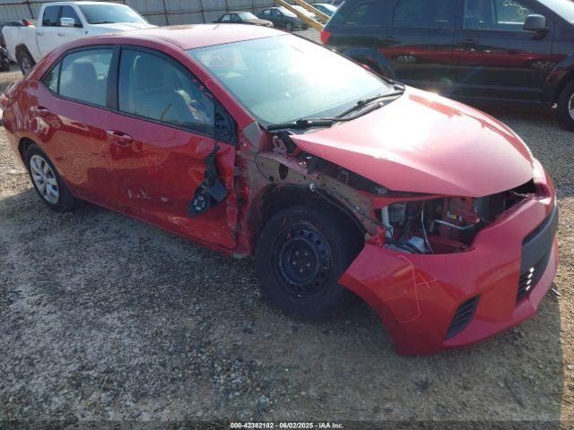  Salvage Toyota Corolla