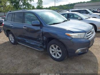  Salvage Toyota Highlander
