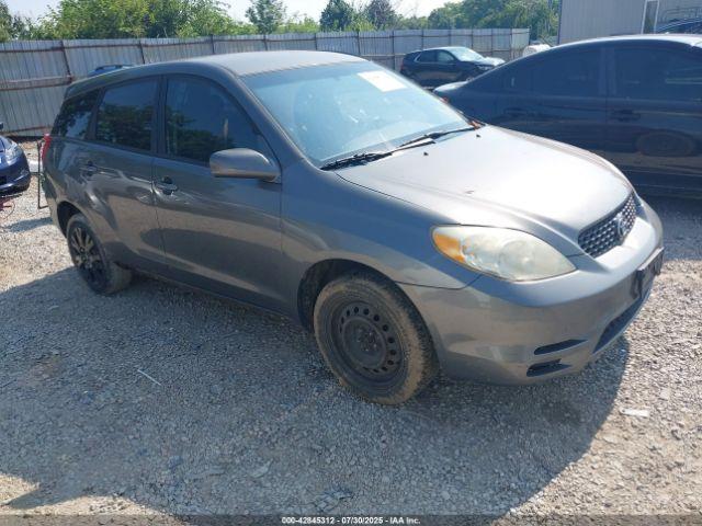  Salvage Toyota Matrix