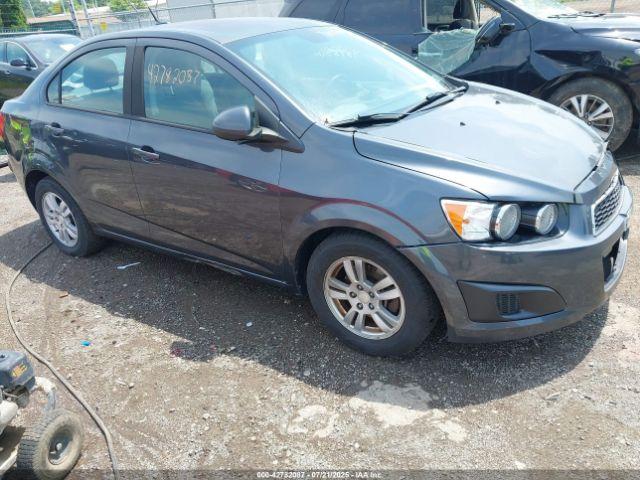  Salvage Chevrolet Sonic