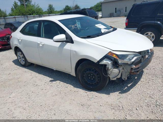  Salvage Toyota Corolla