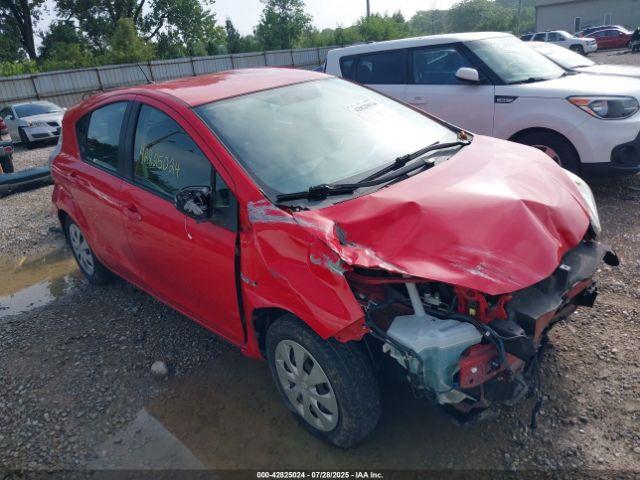  Salvage Toyota Prius c