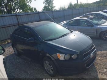  Salvage Chevrolet Sonic