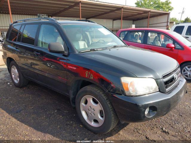  Salvage Toyota Highlander