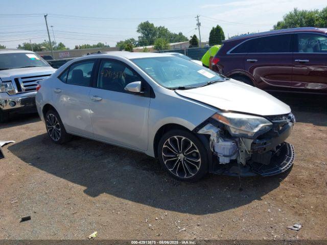 Salvage Toyota Corolla