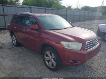  Salvage Toyota Highlander