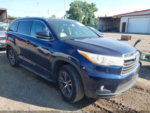  Salvage Toyota Highlander