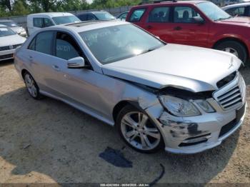  Salvage Mercedes-Benz E-Class