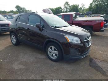  Salvage Chevrolet Trax