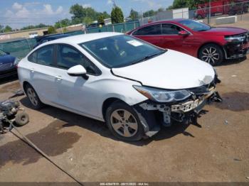  Salvage Chevrolet Cruze