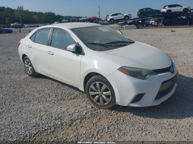  Salvage Toyota Corolla
