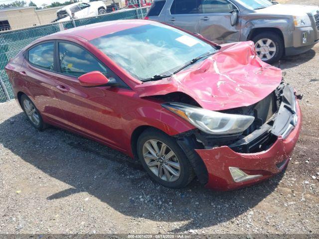  Salvage Hyundai ELANTRA